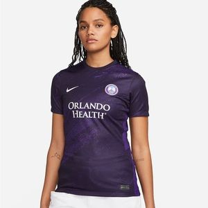 Orlando Pride Nike Stadium Home Women's Nike Dri-FIT Soccer Jersey NWT XL